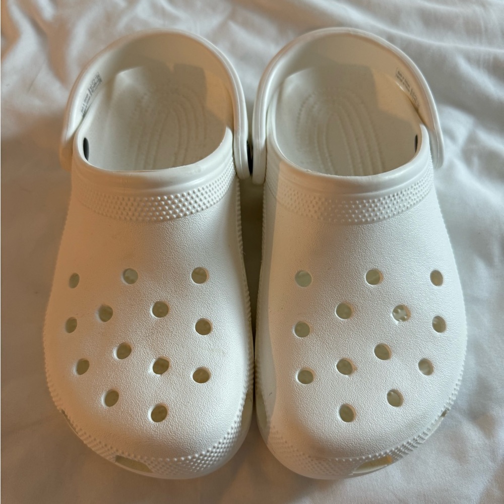 White crocs
